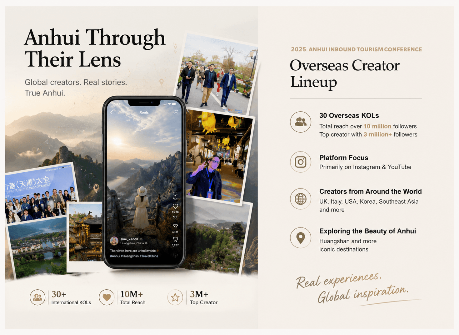Anhui creator campaign overview board