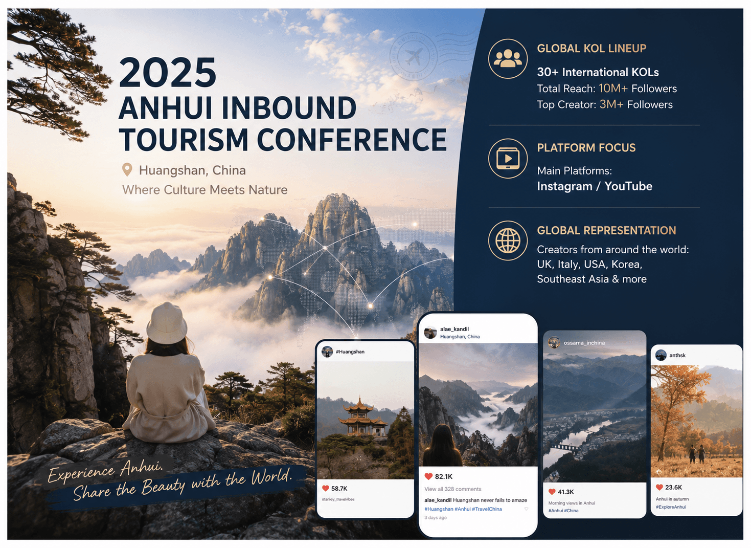 Anhui inbound tourism campaign board