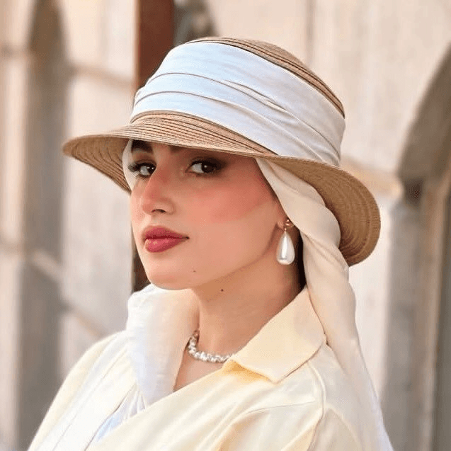 Fashion travel creator portrait