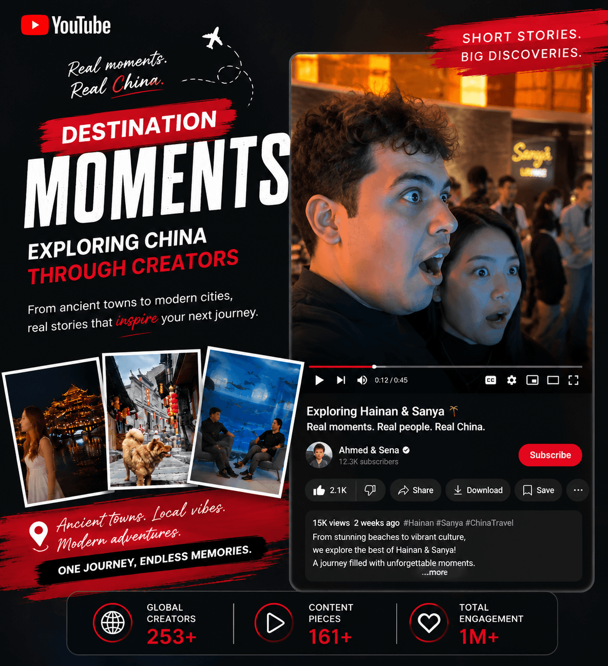 Destination moments